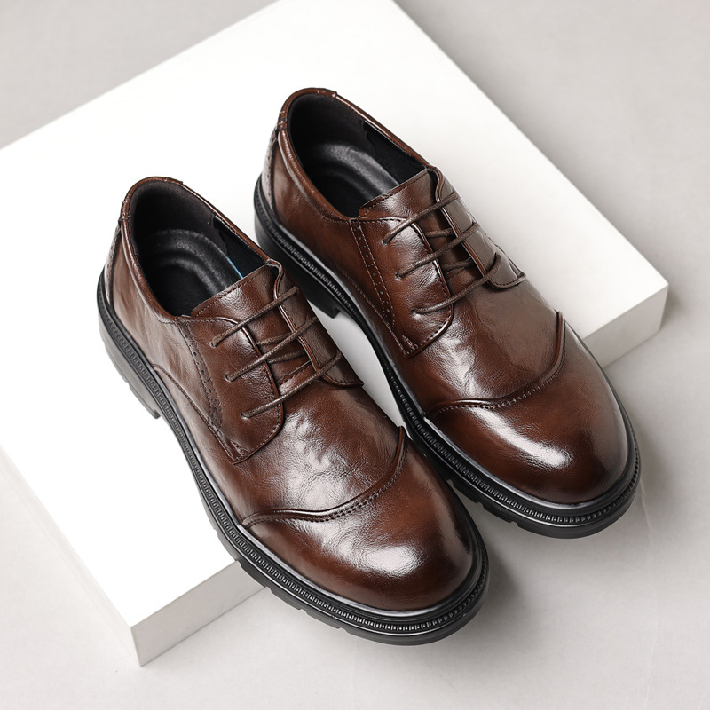 Men's leather shoes for casual - Men Formal Wear Dress recensie en prijs