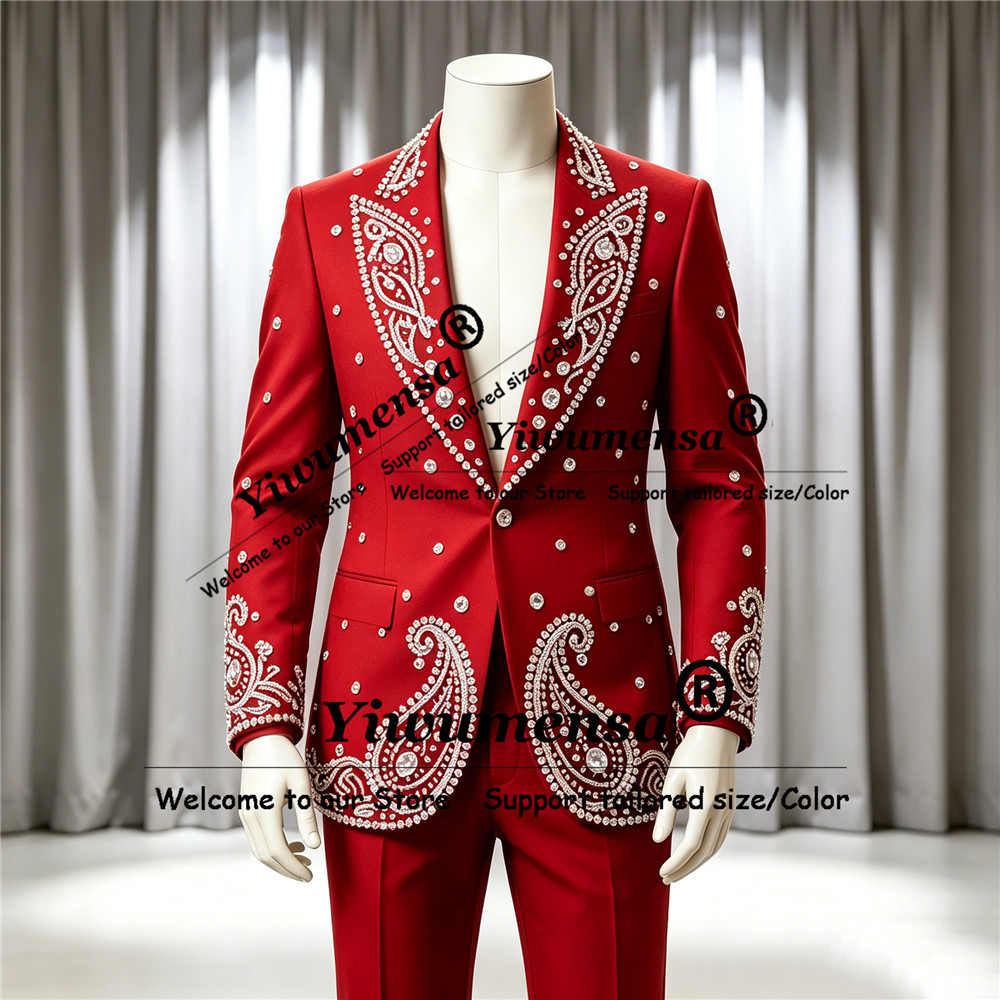 Sparkly Jewelry Stones Ornamen - Men'S Formal Wear Attire recensie en prijs
