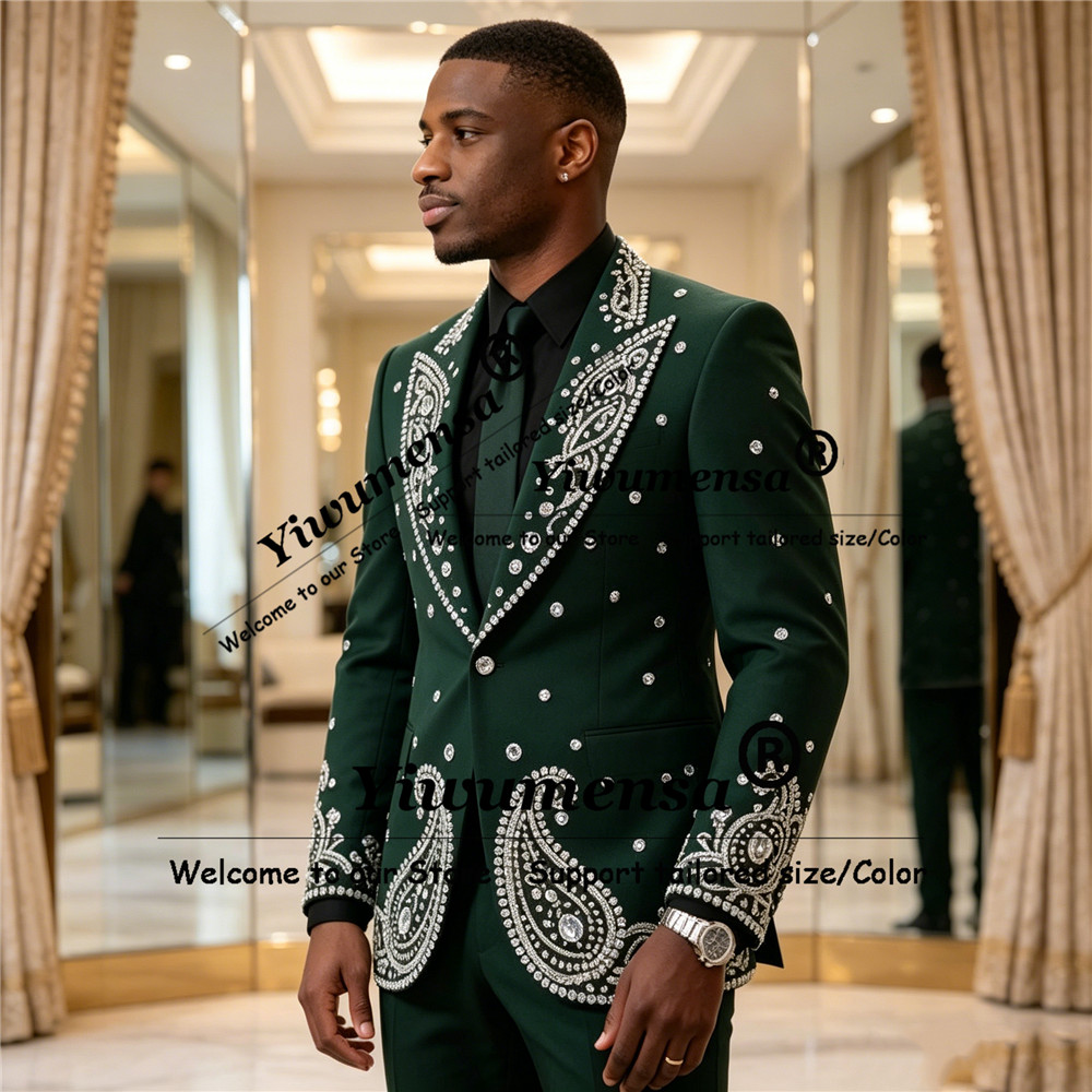 Sparkly Jewelry Stones Ornamen - Men'S Formal Wear Attire recensie en prijs