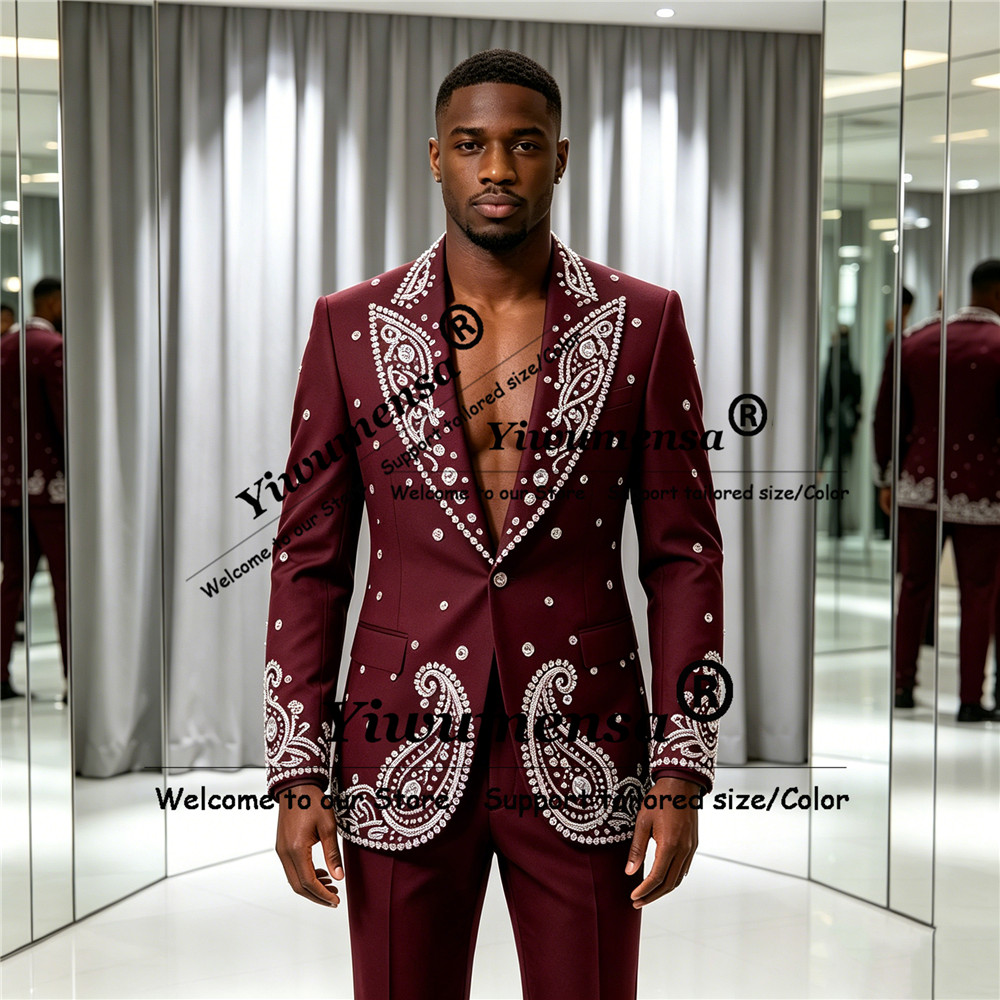 Sparkly Jewelry Stones Ornamen - Men'S Formal Wear Attire recensie en prijs