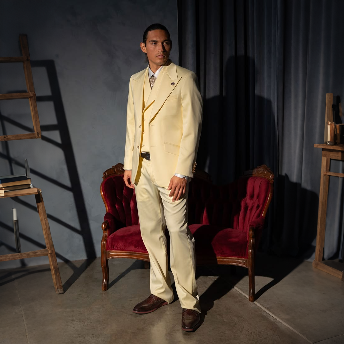 Formal Men's Cream 3Piece Suit - Men'S Formal Evening Wear recensie en prijs