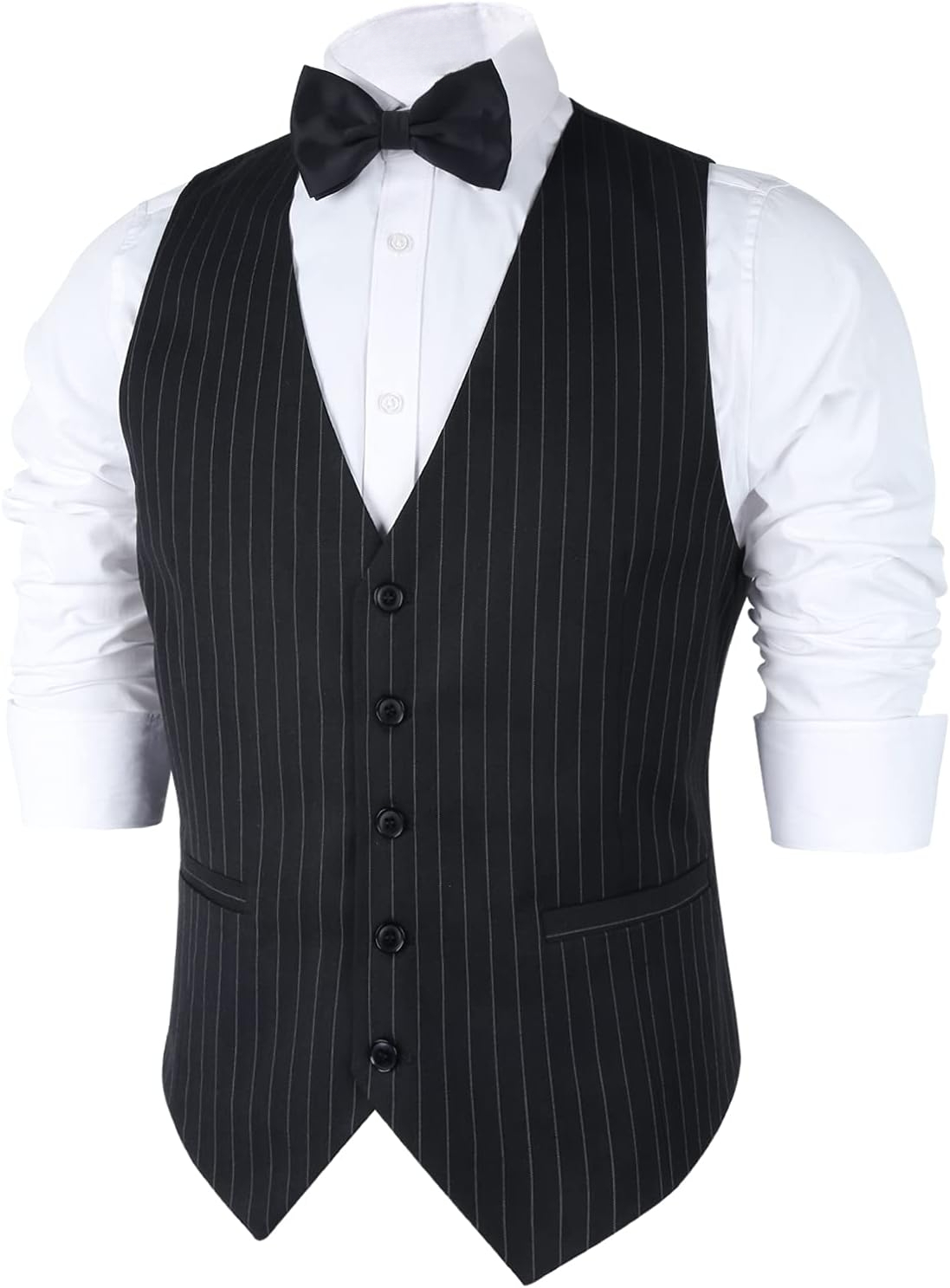 Mens Pinstripe Business Suit V - Men Formal Wear Dress recensie en prijs
