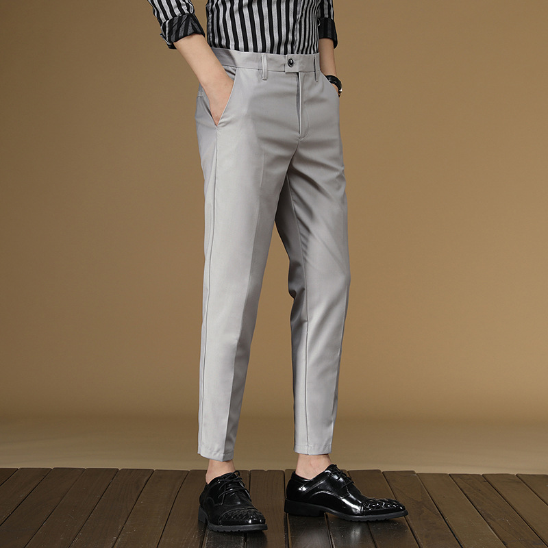 Summer Suit Pants Men Red Blac - Men Formal Wear Dress recensie en prijs