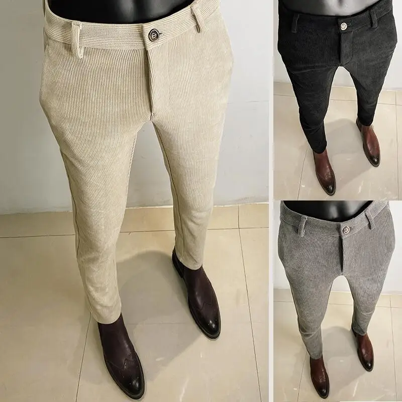 Autumn Winter Thickened Woolen - Men Formal Wear Dress recensie en prijs