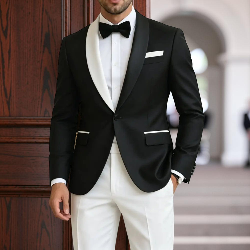 Formal Suits for Men Contrast  - Men'S Formal Evening Wear recensie en prijs