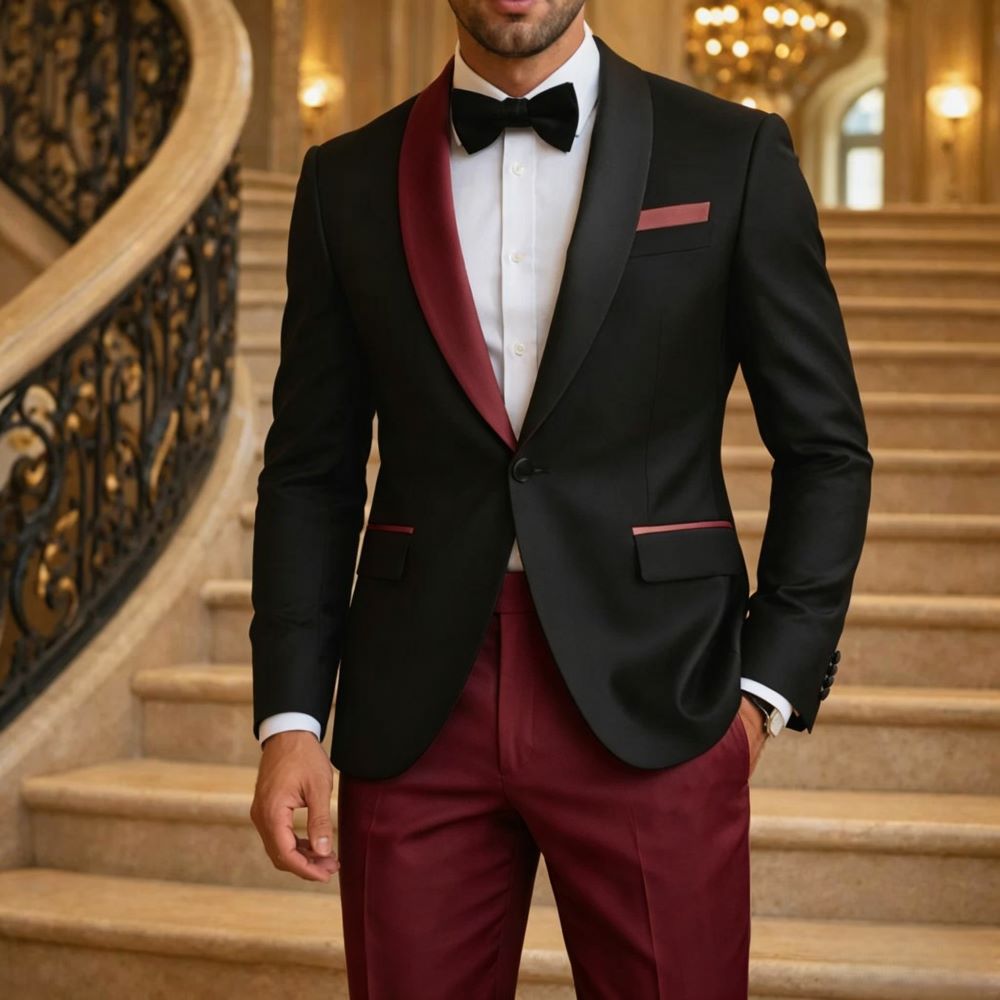 Formal Suits for Men Contrast  - Men'S Formal Evening Wear recensie en prijs
