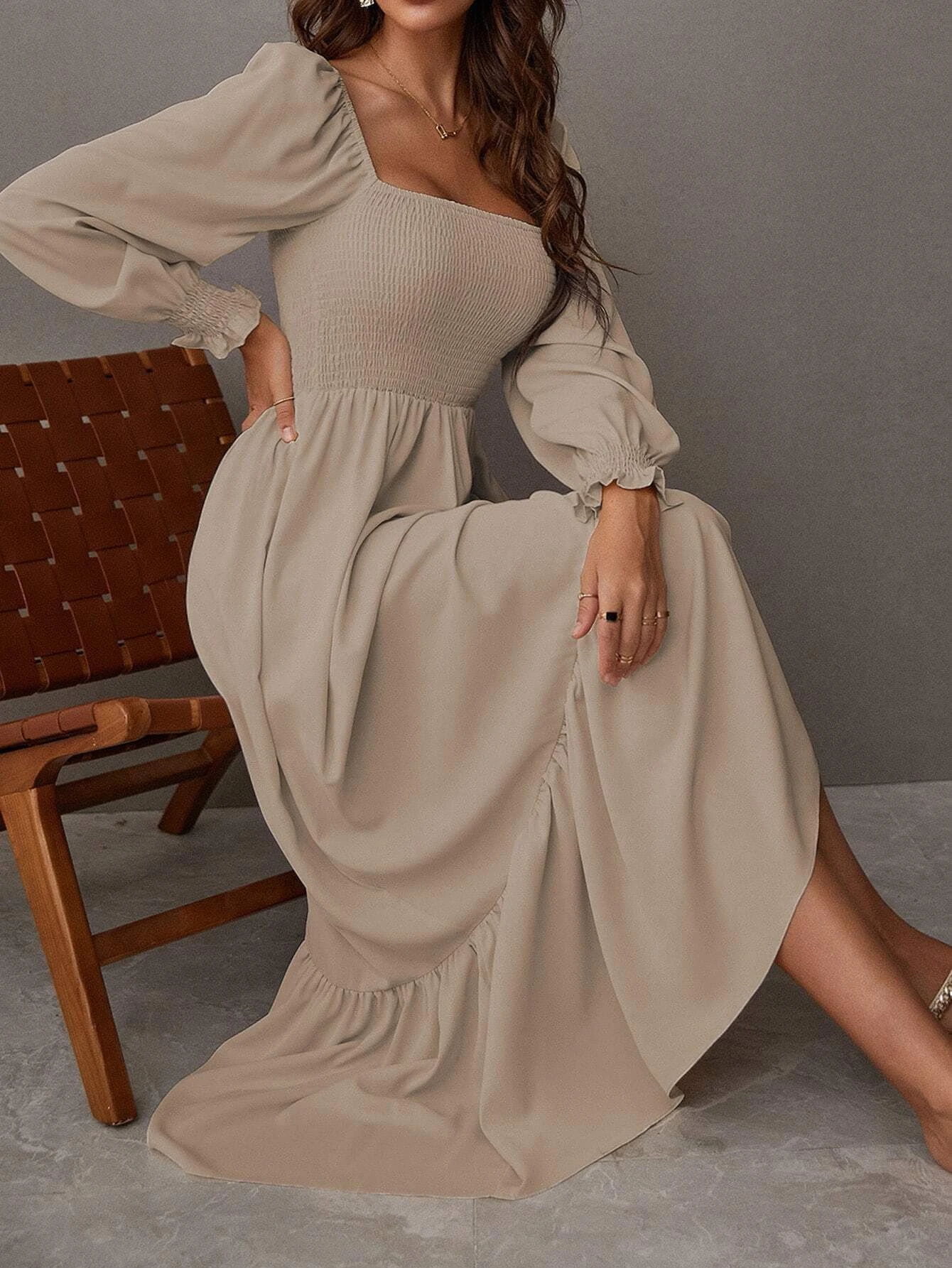 Women's Ruched Ruffle Hem A Li - Men'S Formal Wear For Wedding Guest recensie en prijs