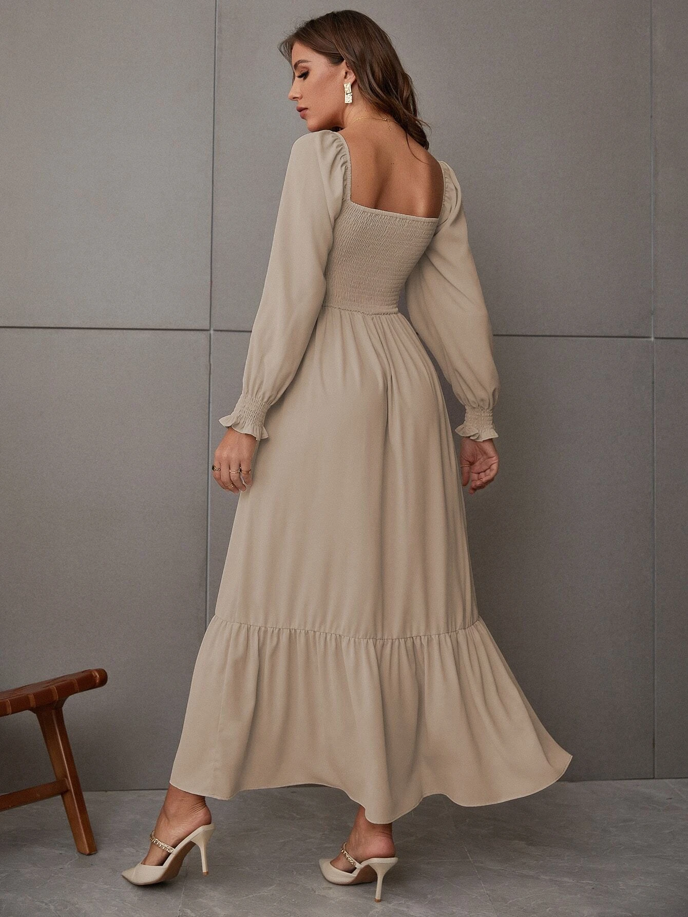 Women's Ruched Ruffle Hem A Li - Men'S Formal Wear For Wedding Guest recensie en prijs