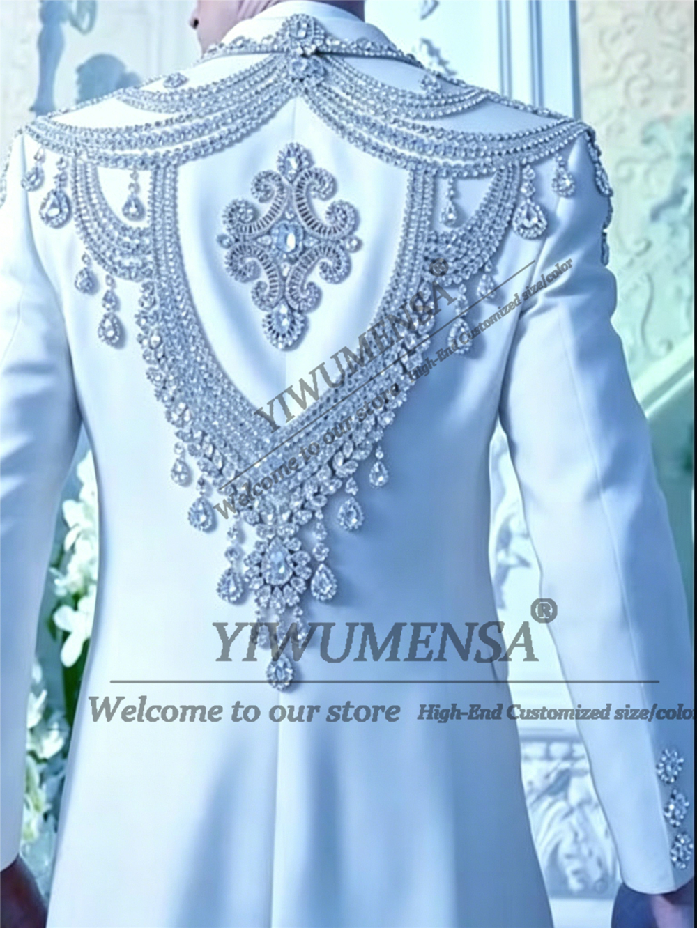 Male Fashion Beading Crystals  - Men'S Formal Wear Attire recensie en prijs
