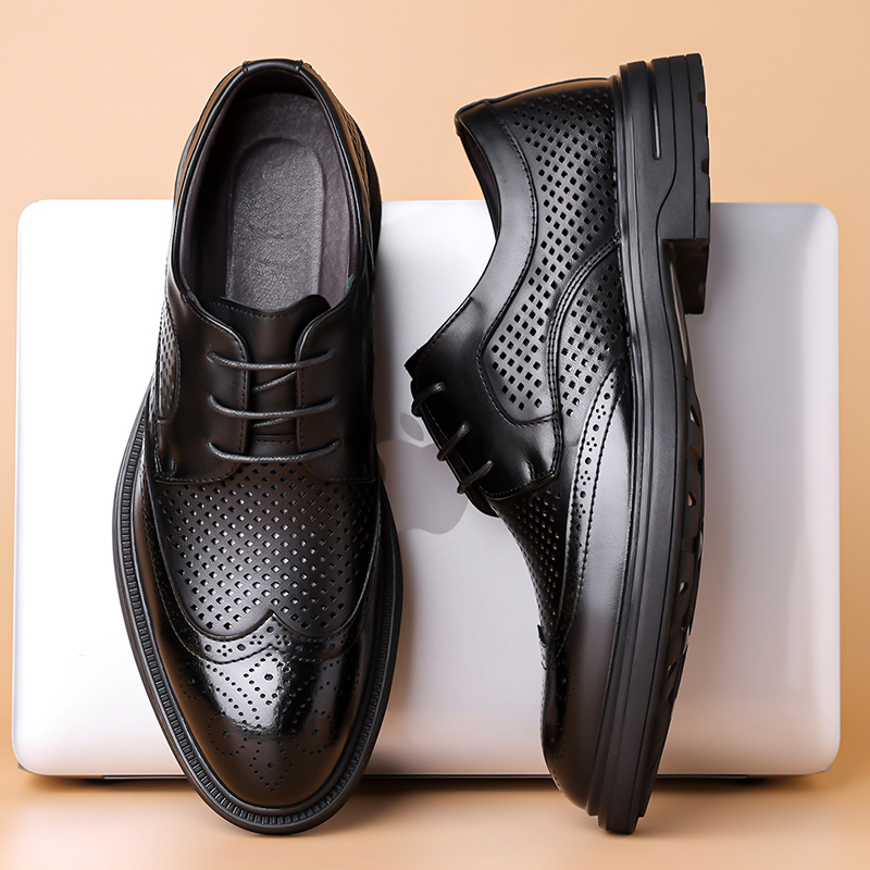 Summer New Leather Shoes Men's - Formal Men Office Wear Sandals recensie en prijs