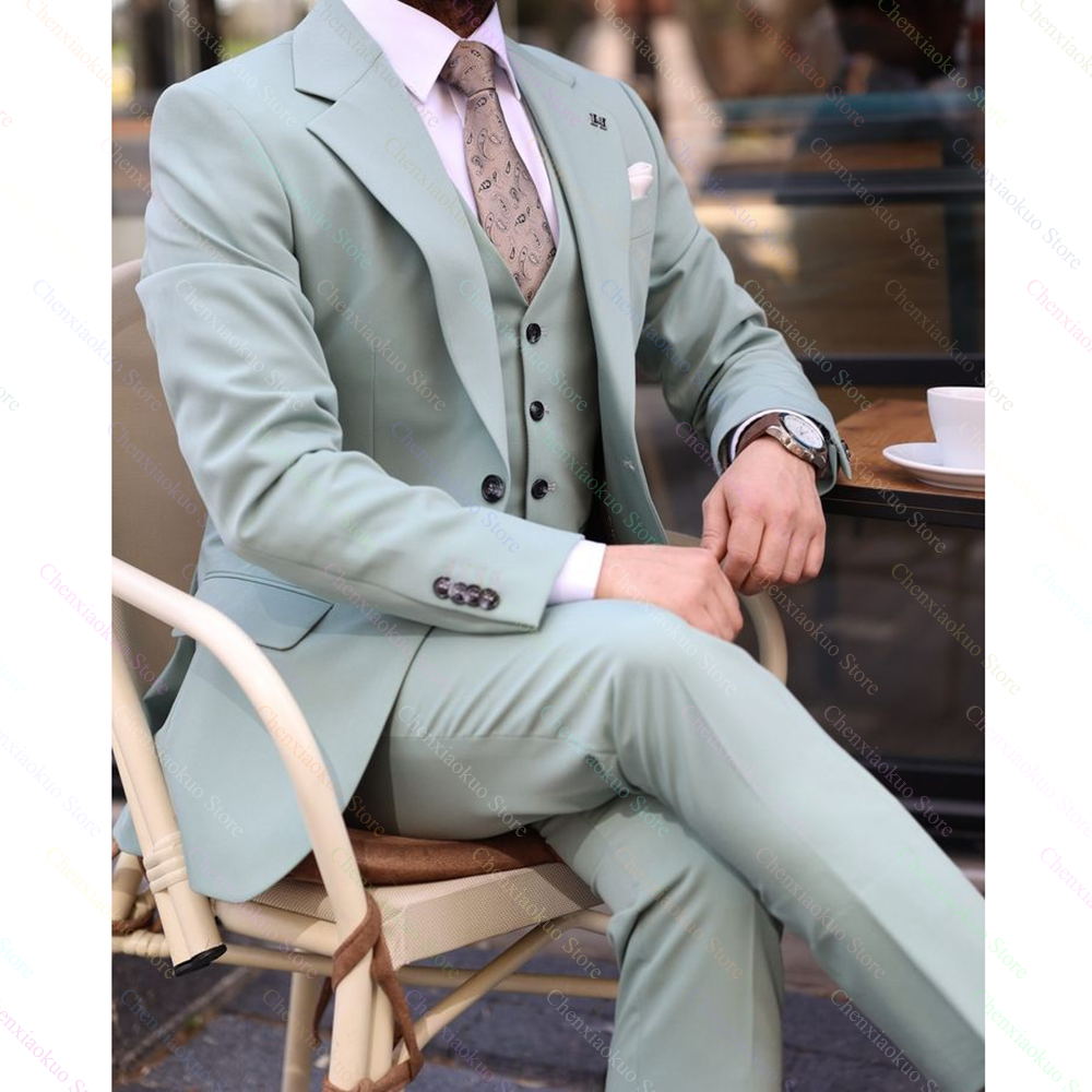 Men Suits 3 Pieces Elegant Not - Men Formal Wear 2025 recensie en prijs