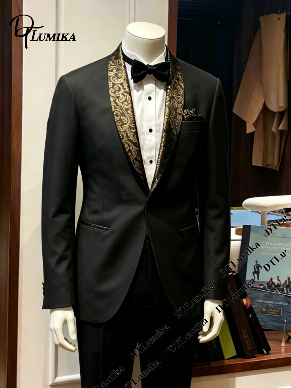 DTLumika Mens Suit Attire Jack - Men'S Formal Wear Attire recensie en prijs