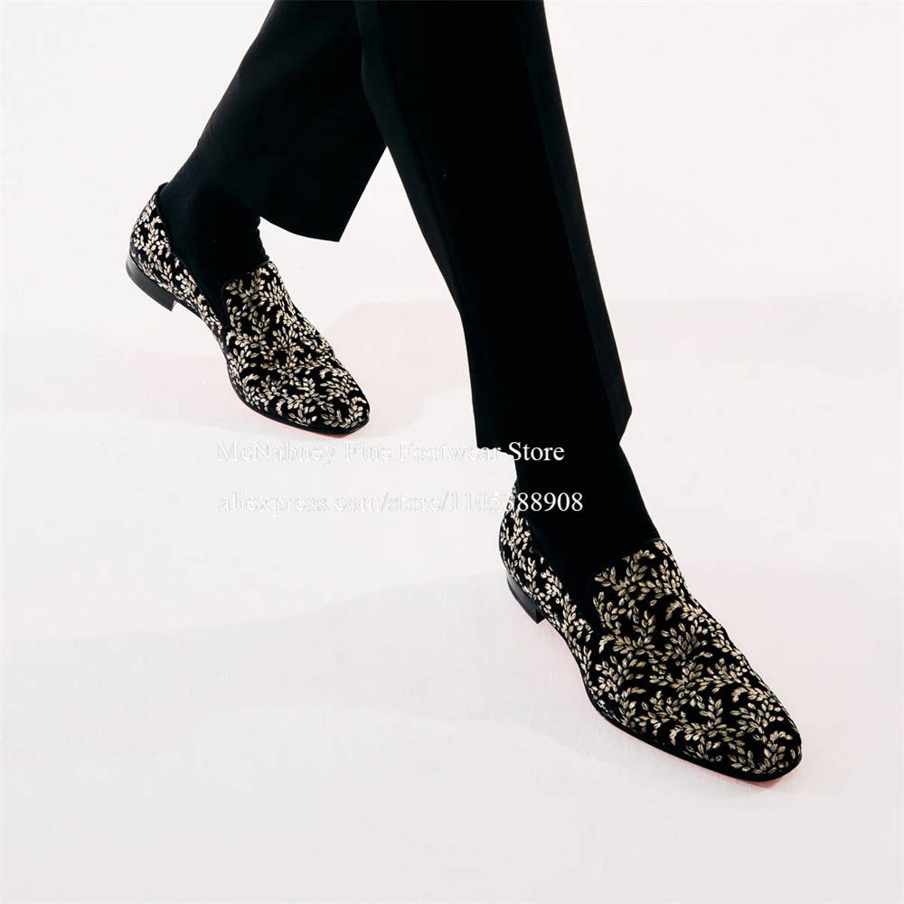 Black Silk Velvet Slip On Loaf - Men Formal Wear Dress recensie en prijs