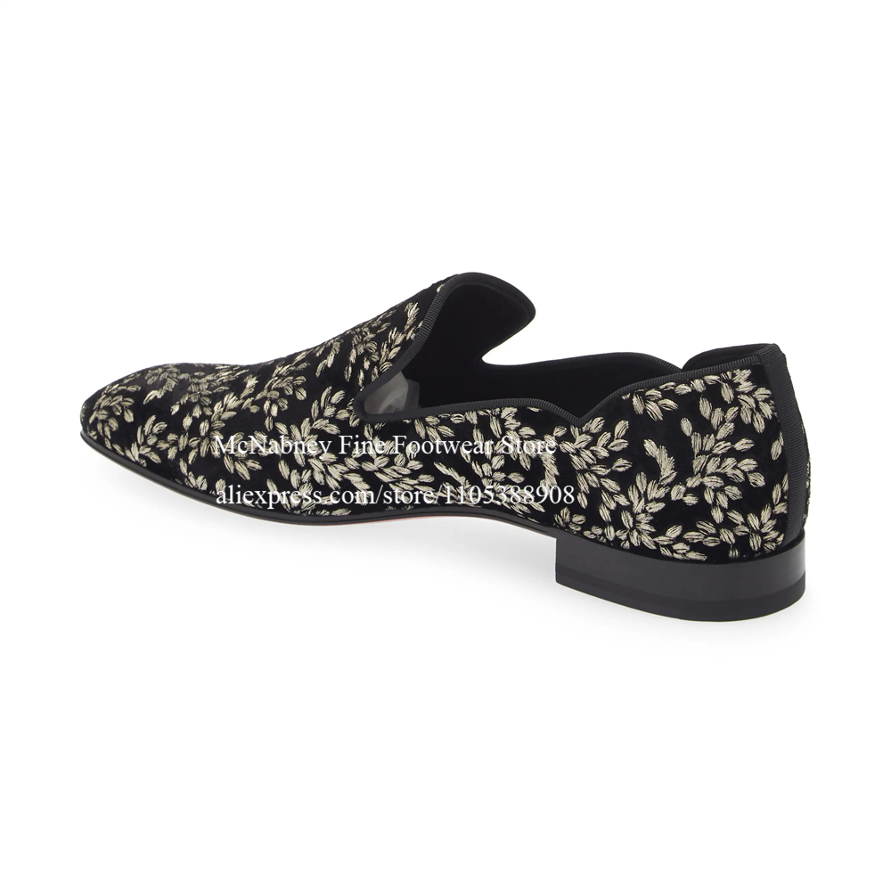 Black Silk Velvet Slip On Loaf - Men Formal Wear Dress recensie en prijs