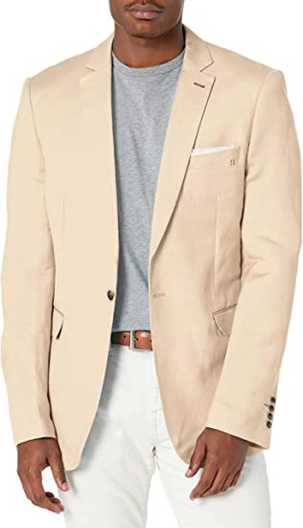 Tailored Khaki Blazer Men's Su - Khaki Formal Wear Men recensie en prijs