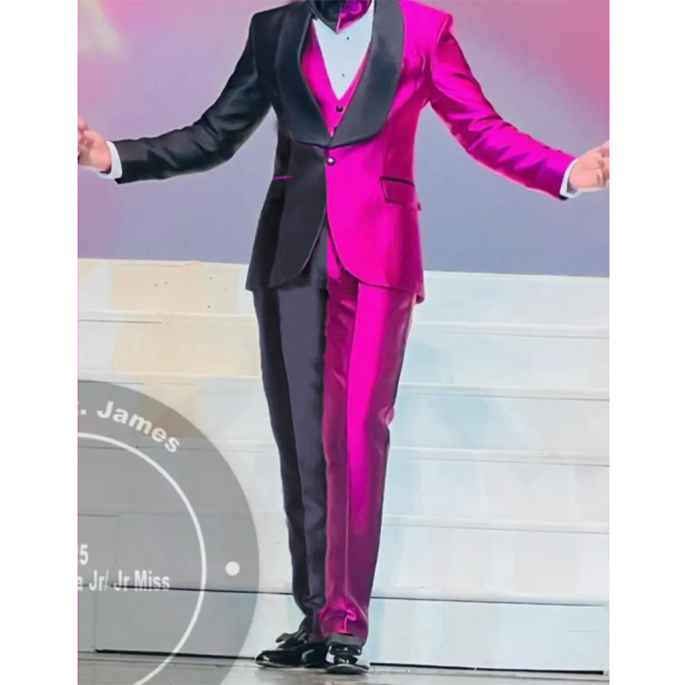Chic Two Tone Satin Men Suits  - Men'S Formal Evening Wear recensie en prijs
