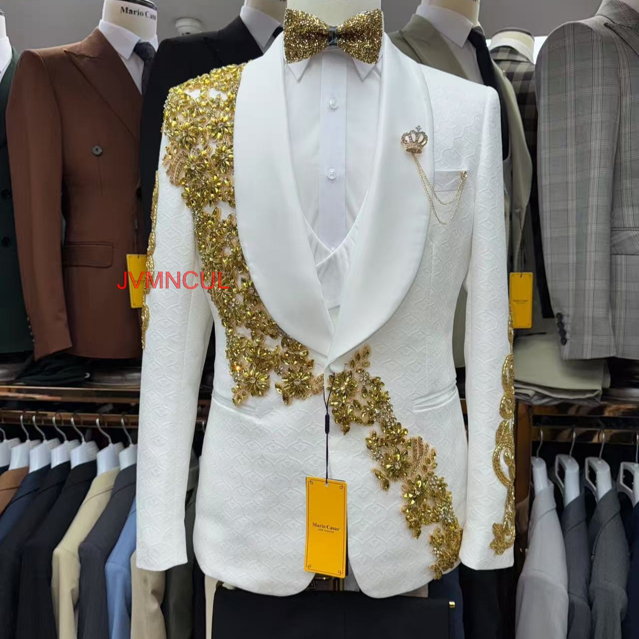 2025 Men's Luxury Embroidered  - Men Formal Wear 2025 recensie en prijs
