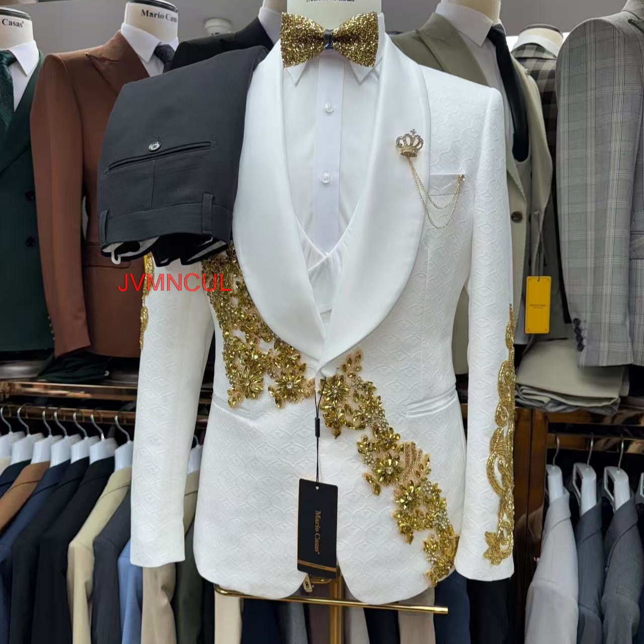 2025 Men's Luxury Embroidered  - Men Formal Wear 2025 recensie en prijs