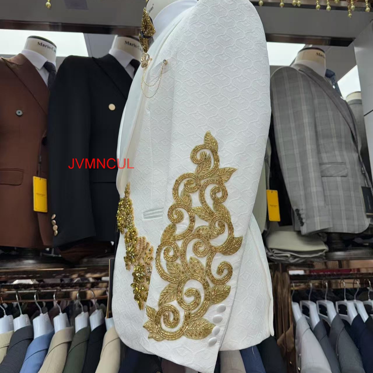 2025 Men's Luxury Embroidered  - Men Formal Wear 2025 recensie en prijs