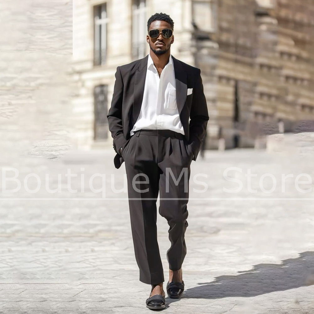 Dark Brown Men's Suit 2 Piece  - Men'S Formal Evening Wear recensie en prijs
