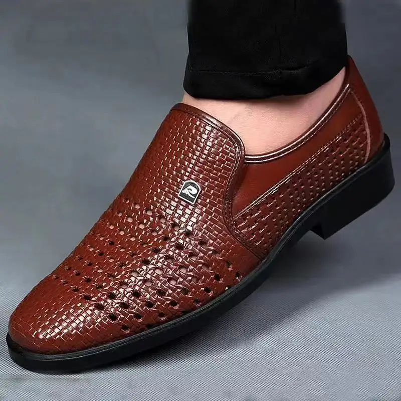 Summer New Leather Shoes Men's - Formal Men Office Wear Sandals recensie en prijs