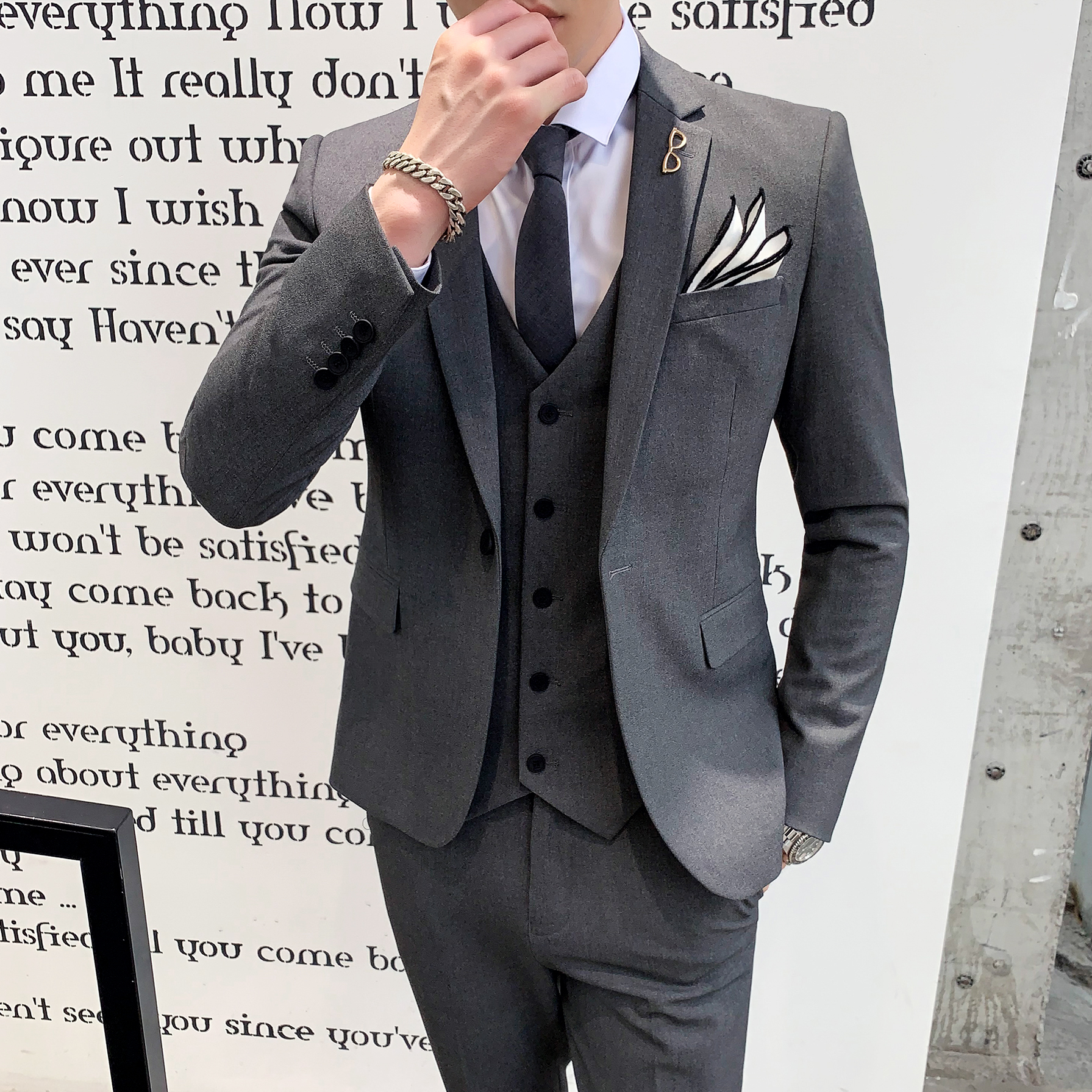 Three-piece suit men's formal  - Men Formal Wear Options recensie en prijs