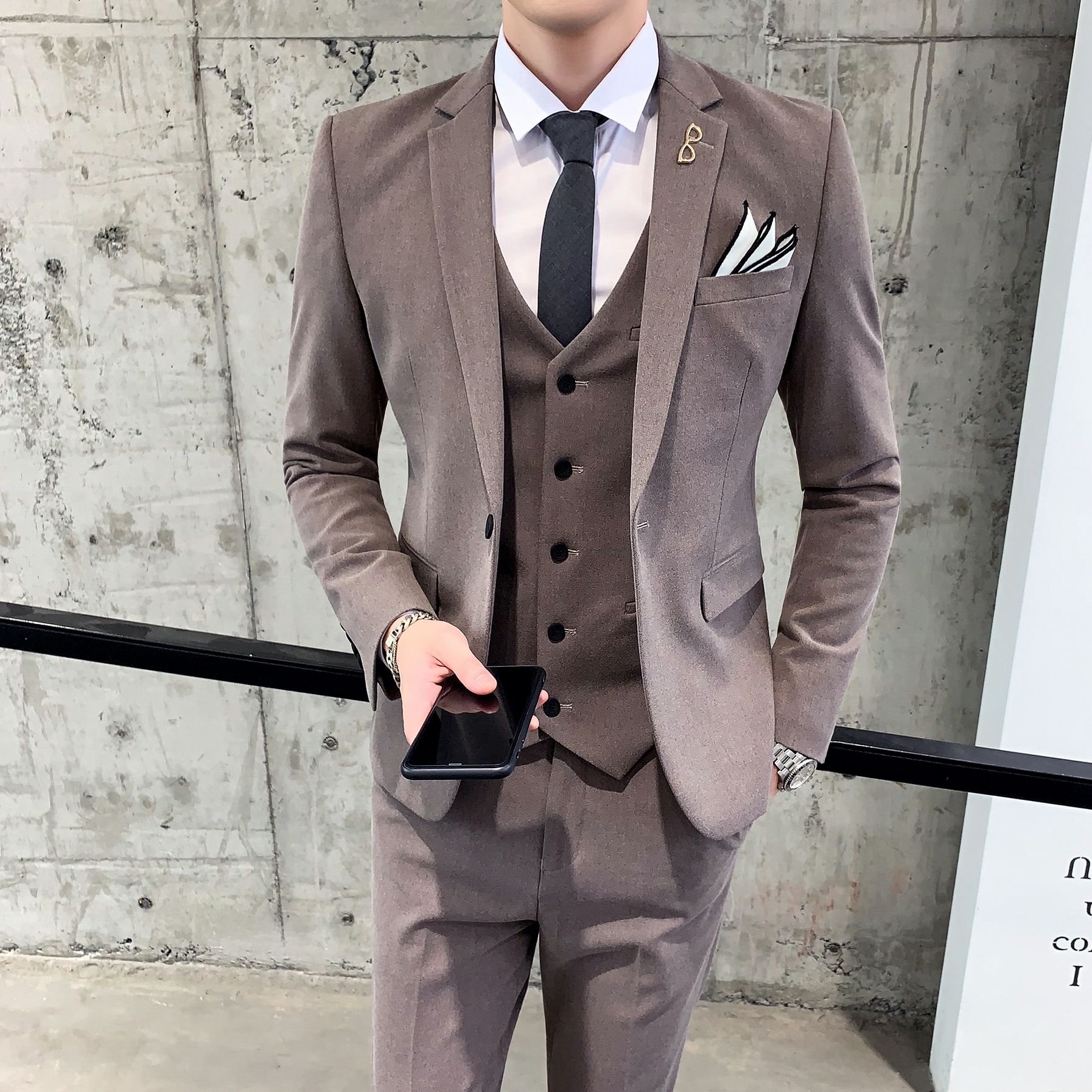 Three-piece suit men's formal  - Men Formal Wear Options recensie en prijs