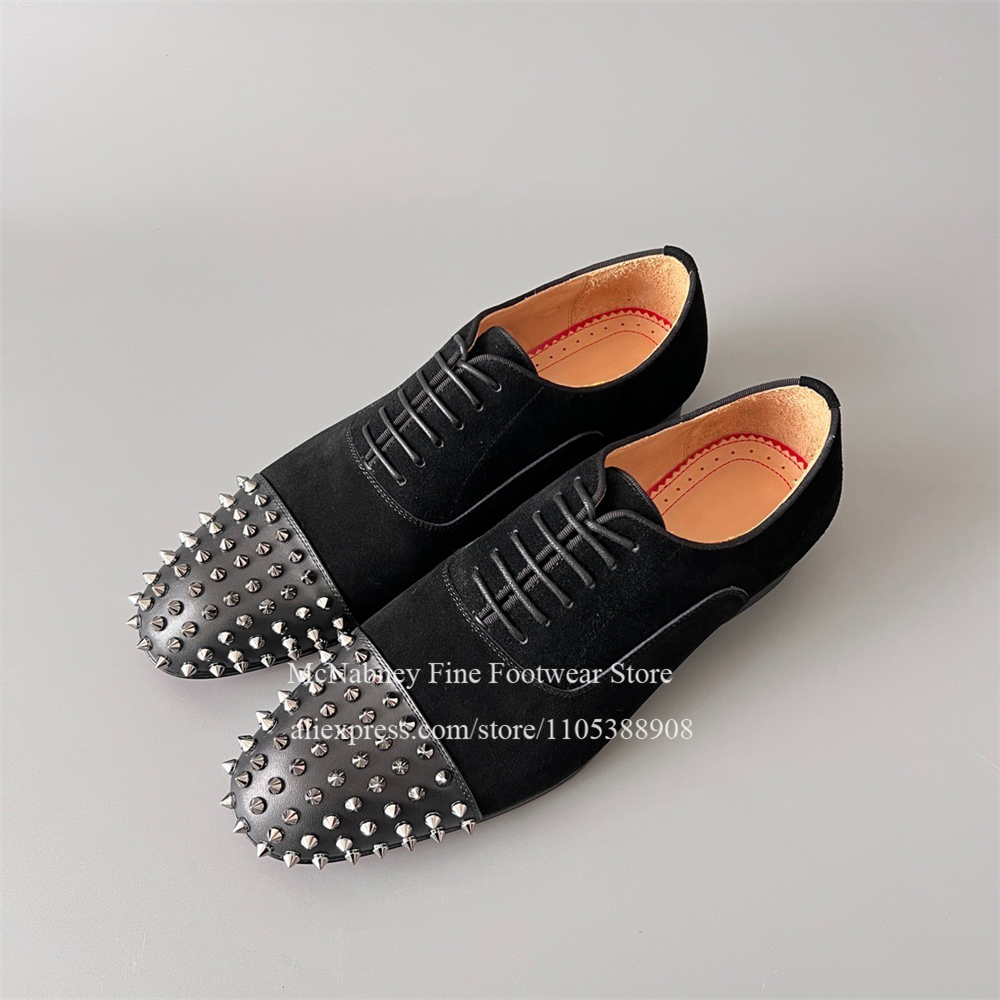 Spike Studs Leather Dress Shoe - Men Formal Wear Dress recensie en prijs