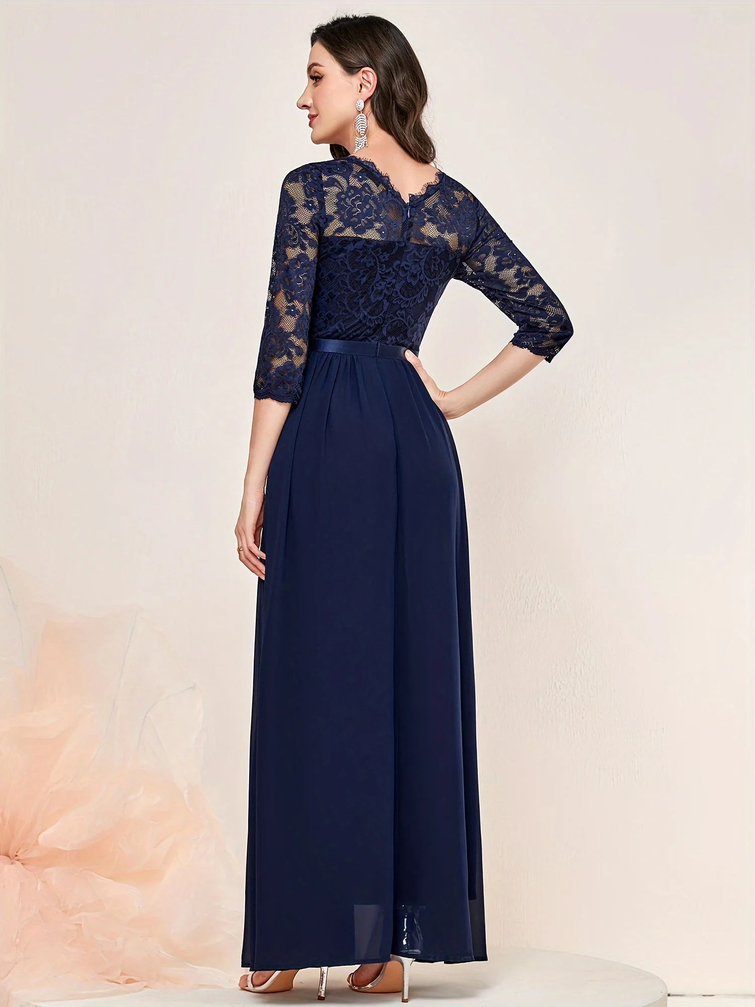 Elegant 3/4 Sleeve Lace Evenin - Men'S Formal Wear For Wedding Guest recensie en prijs