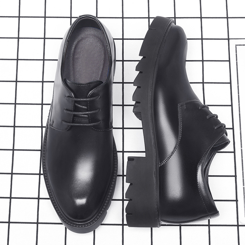 Mens Black Leather Lace Up Dre - Men Formal Wear Dress recensie en prijs