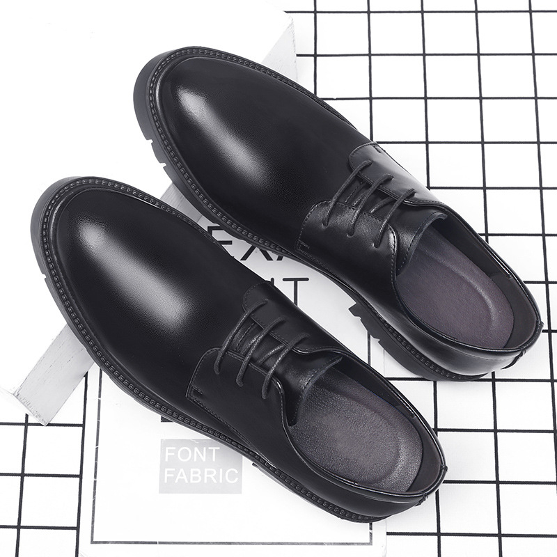 Mens Black Leather Lace Up Dre - Men Formal Wear Dress recensie en prijs