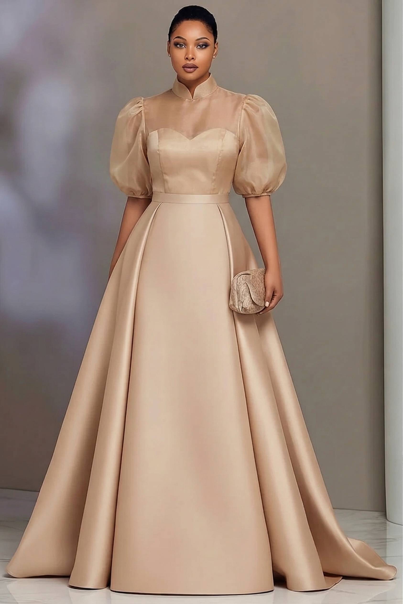 Plus Size Elegant Satin Prom D - Men'S Formal Wear For Wedding Guest recensie en prijs