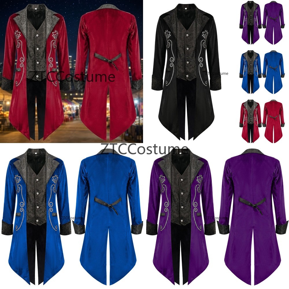 Steampunk Victorian Tailcoat M - Historical Men'S Formal Wear recensie en prijs