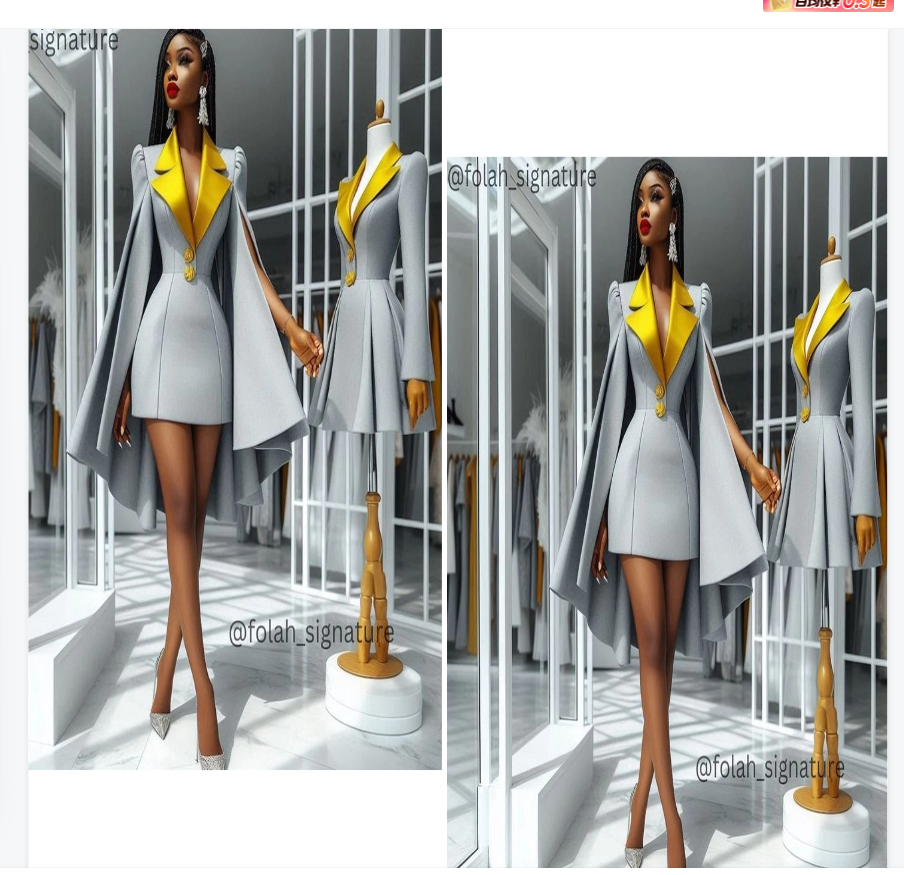Grey Yellow Women Suit Skirt 1 - Men'S Formal Wear For Wedding Guest recensie en prijs