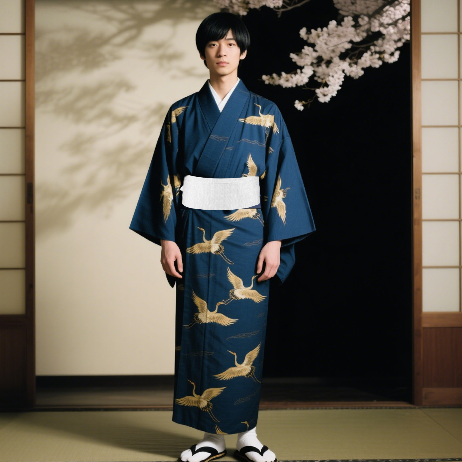 Kimono Belt Traditional Japane - Traditional Japanese Men'S Formal Wear recensie en prijs