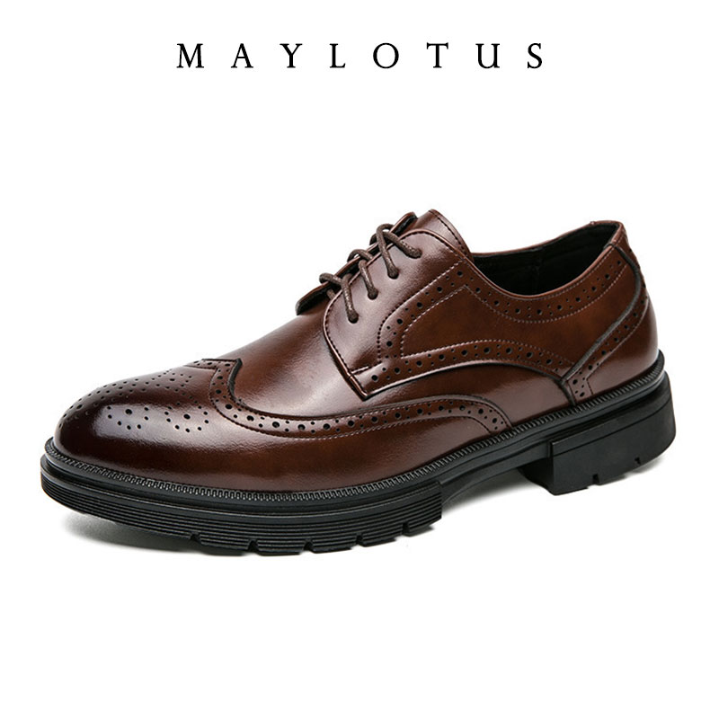 Men Brogue 5/8/10CM Platform H - Men Formal Wear Dress recensie en prijs