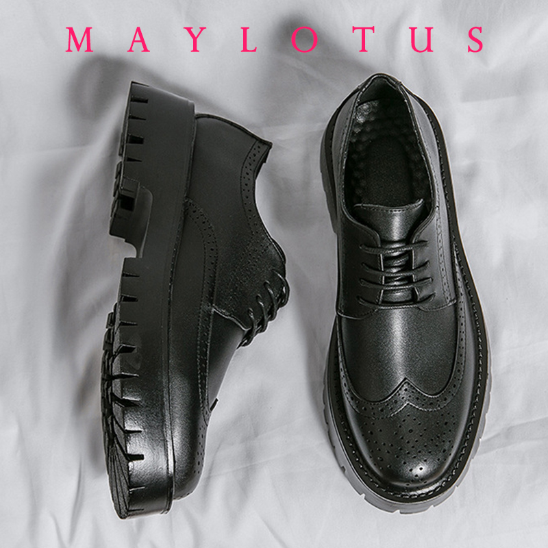 Men Brogue 5/8/10CM Platform H - Men Formal Wear Dress recensie en prijs