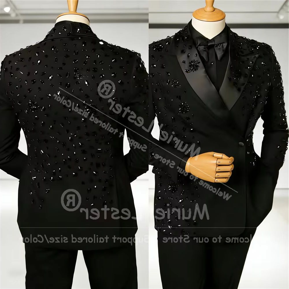 Exclusive Diamond Beaded Suit  - Men'S Formal Wear Attire recensie en prijs
