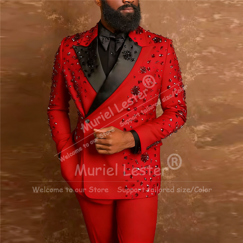 Exclusive Diamond Beaded Suit  - Men'S Formal Wear Attire recensie en prijs